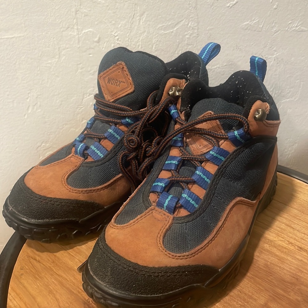 Worx hiking boots - comfortable and waterproof.